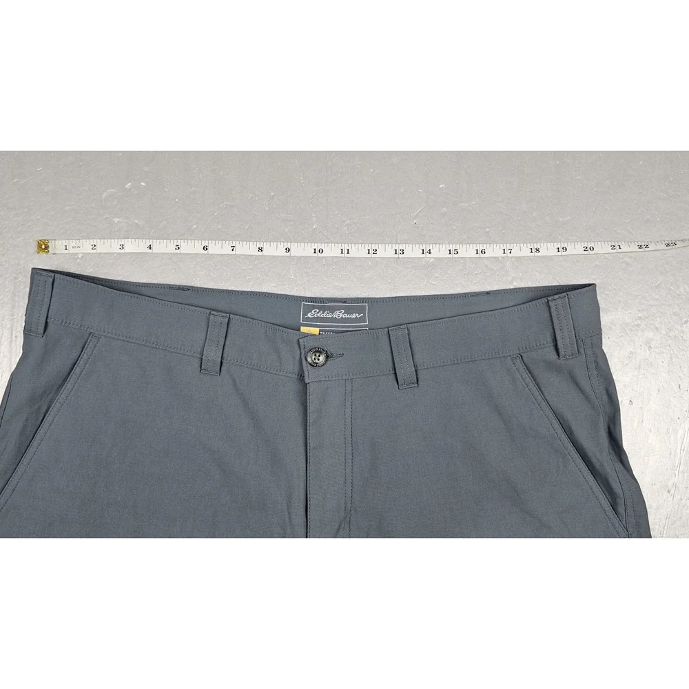 Eddie Bauer Shorts Mens 40 Gray Travex Horizon Guide Stretch Hiking Outdoor